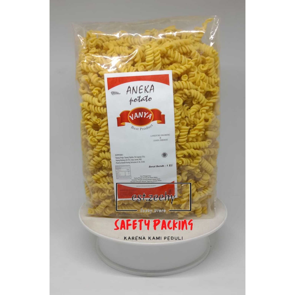 

Potato Spiral Vanya Kemasan 1 Kg