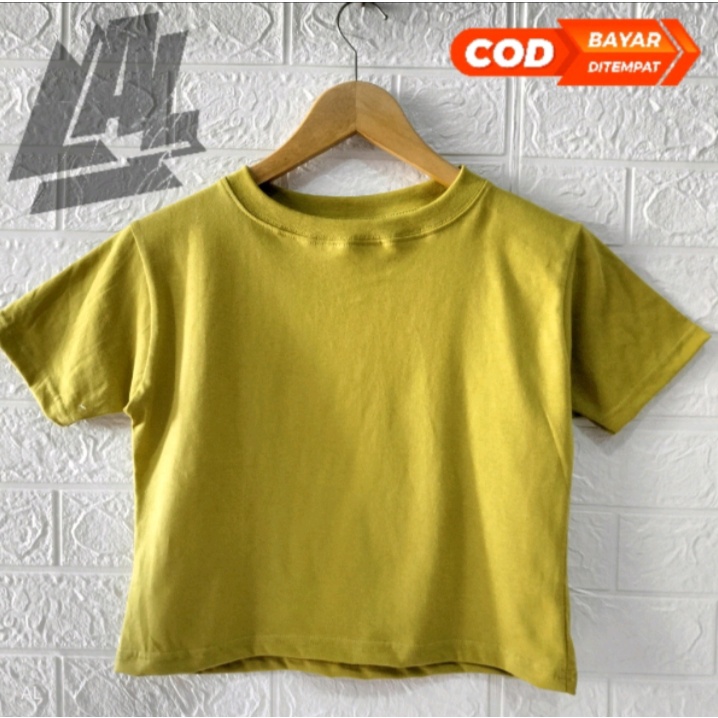 kaos crop top viral kaso crop wanita terbaru kaos crop top terbaru korean style kaos pendek wanita harian COD