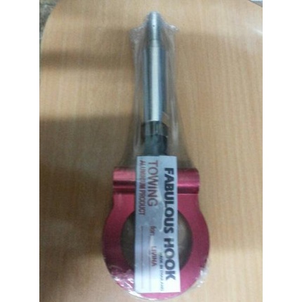 Tow hook Nissan Livina March Towing aluminum anodize