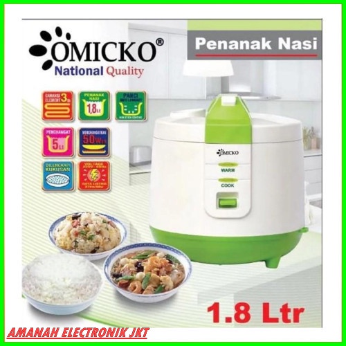 RICE COOKER OMICKO 1.8 L NEW!!1