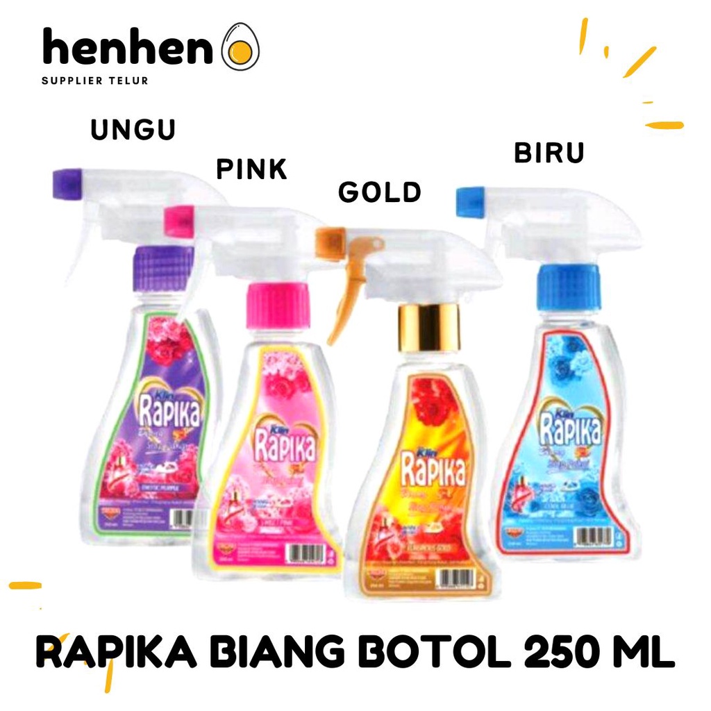 RAPIKA BOTOL 250 ML PENGHARUM PELICIN PAKAIAN