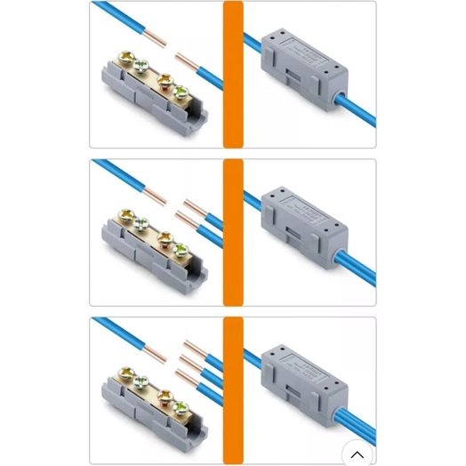 Konektor Kabel Terminal Block Paralel Seri Sambungan Kabel Blok Krustin 32A 60A 80A 120A