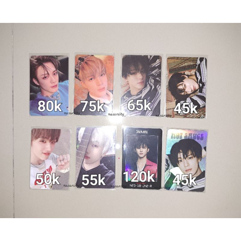 PC OFFICIAL JENO JAEMIN JISUNG BEATBOX TC TRADING CARD DREAMING MD UNIVERSE 4X6 AC ACCESS CARD HOLO 