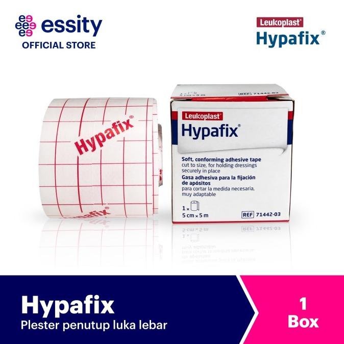 Promo Hypafix Plester Putih Penutup Luka (1 roll/box)