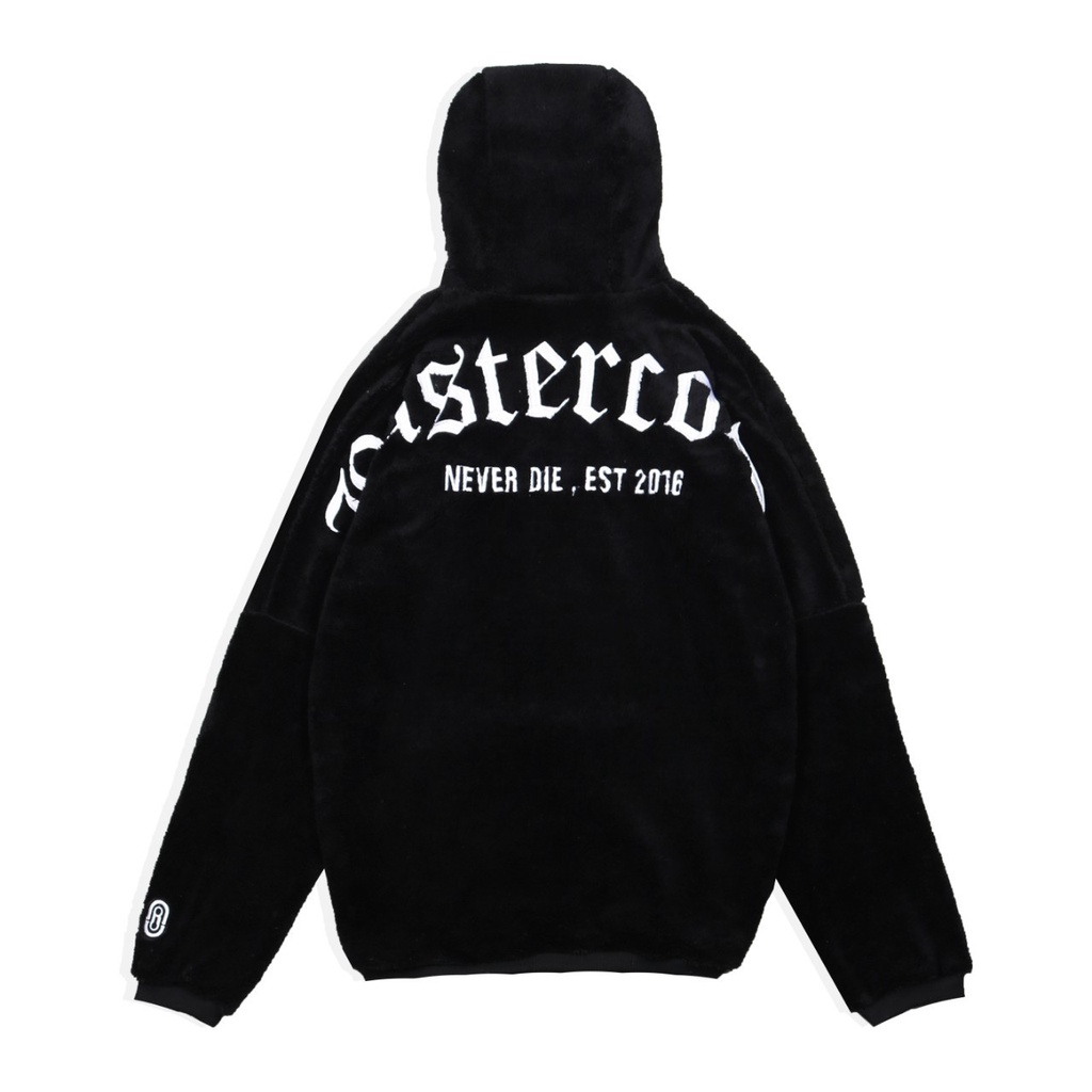 Jaket Sweater Hoodie Sherpa Big Font Classic Unisex Premium Good Quality