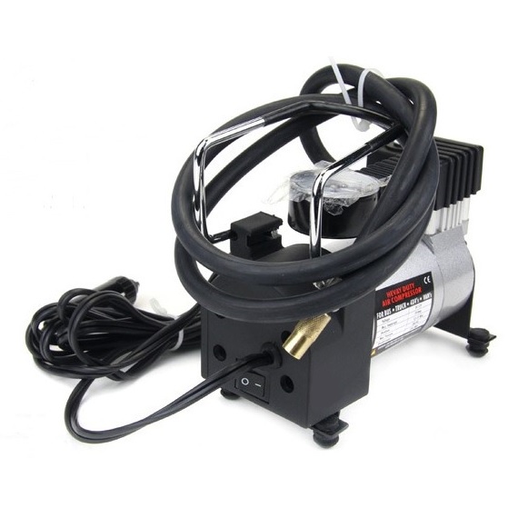 OTOHEROES Mini Heavy Duty Air Compressor DC 12V 150 PSI - Black - OMRS7SBK