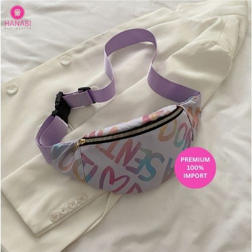 HANABI-tas waistbag GHEA tas monogram tas jalanjalan tas import