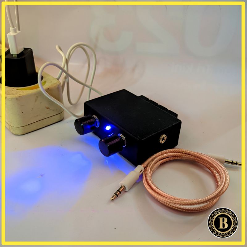 POWER MINI AMPLI MINI 2 CHANNEL TEGANGAN 5V (BISA PAKE CAS HP)