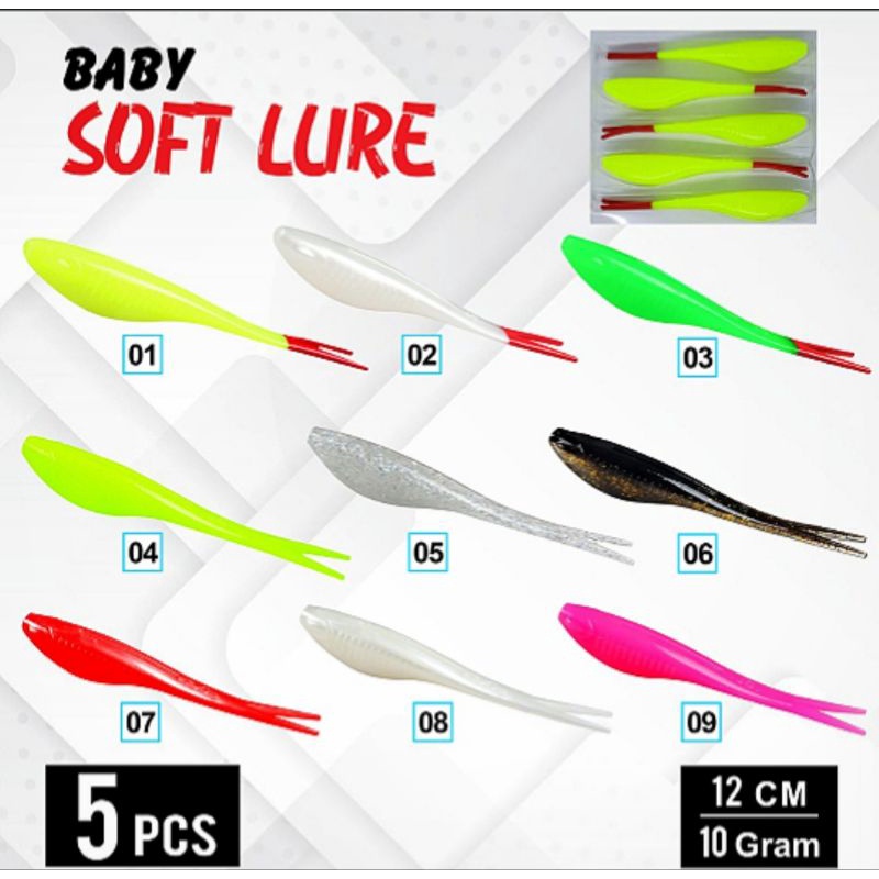 Baby Ozmy Soft Lure Umpan Tiruan