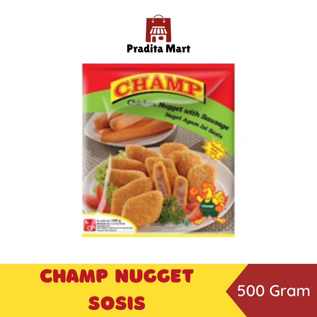 

FROZEN FOOD Champ Naget Sosis 500 gr