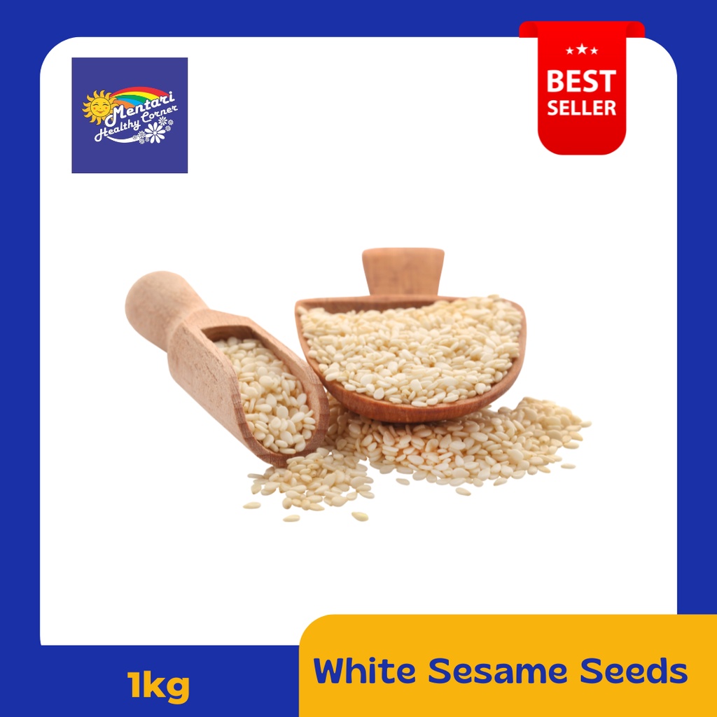 Wijen Putih 1kg / White Sesame Seed 1kg