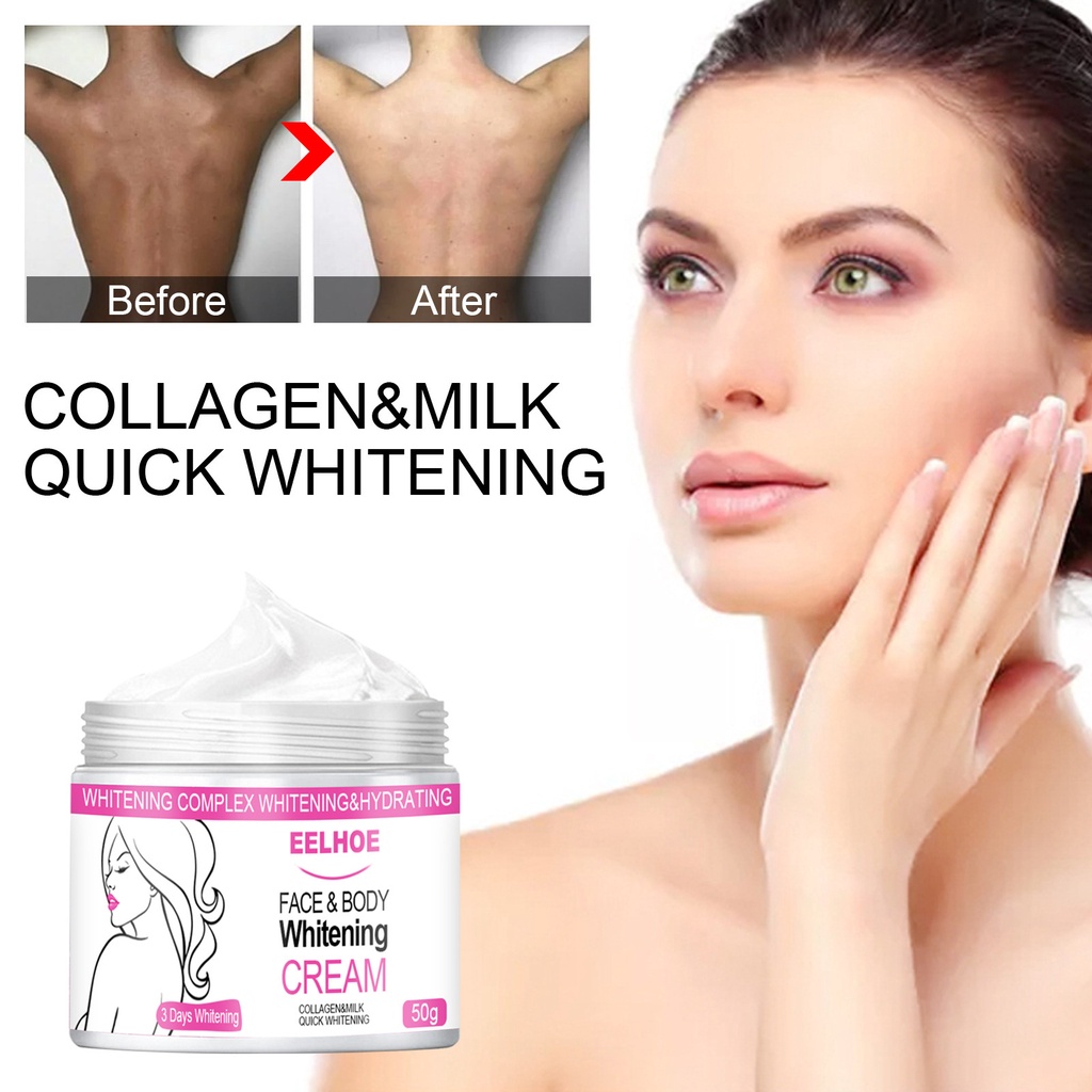 【COD】Body Whitening Cream/krim pemutih Pencerah selangkangan cream pemutih badan Memutihkan