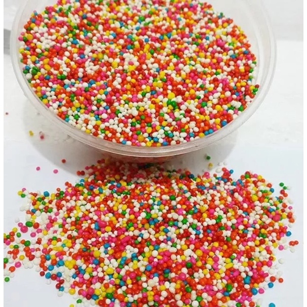 

Trimit warna warni/sprinkle cake loss 250gr
