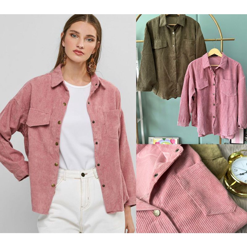 F21 double pocket front jacket