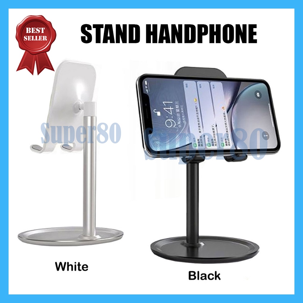 Stand HP Desktop Desk Phone Holder Tempat Dudukan Handphone Meja