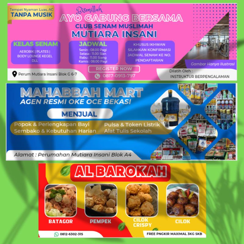 Jual Buat Desain Spanduk Banner Poster Pamflet Brosur Murah Shopee Indonesia