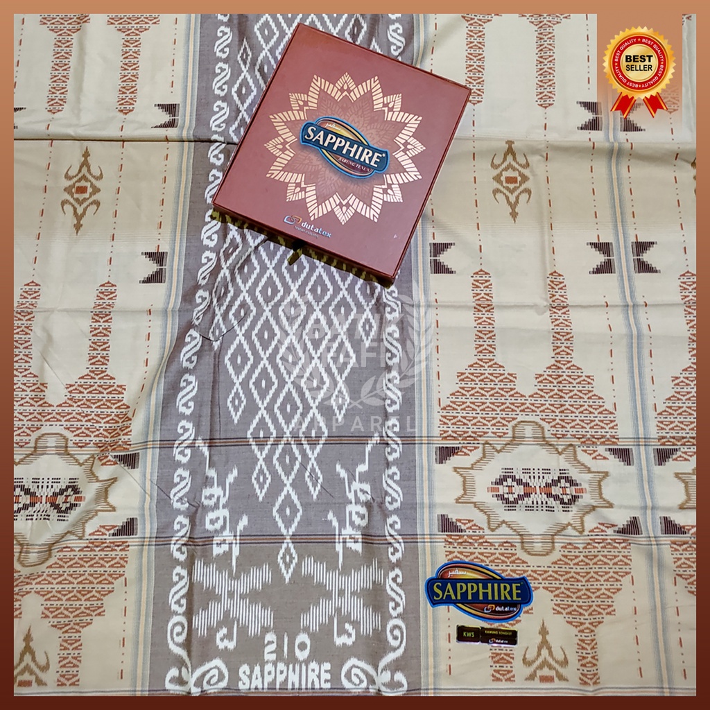 SARUNG SAPPHIRE KWS KAWUNG SONGKET PREMIUM