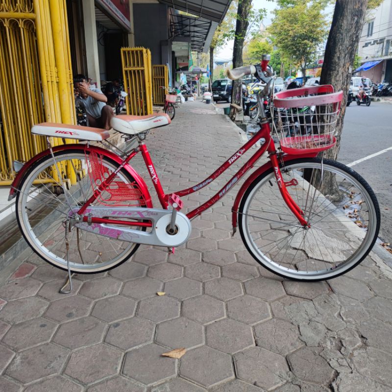 Sepeda Mini Keranjang Trex Bekas Second 26"