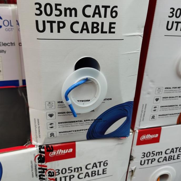 KABEL UTP CAT 6 DAHUA LAN 305 METER