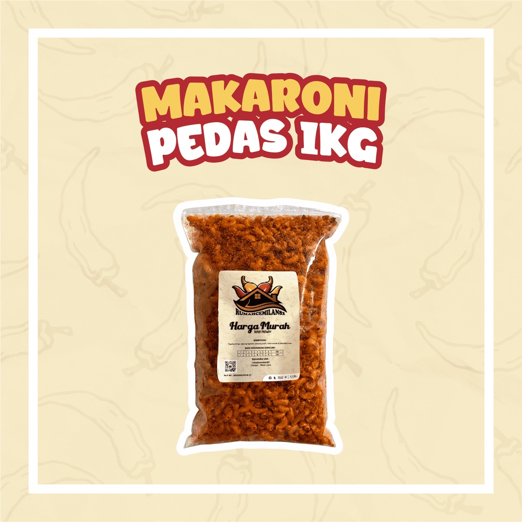 

03. MAKARONI PEDAS DAUN JERUK 1 KG