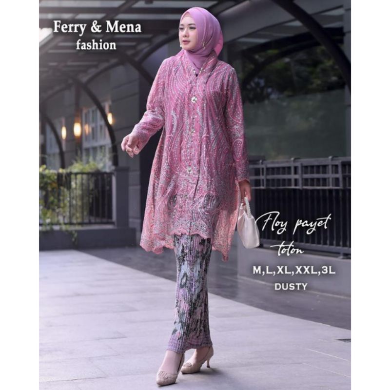 TUNIK FLOY KARTINI BY FERRY&MENA~~TUNIK TILLE MODERN~~TUNIK FLOY PESTA~~TUNIK JUMBO TERBARU