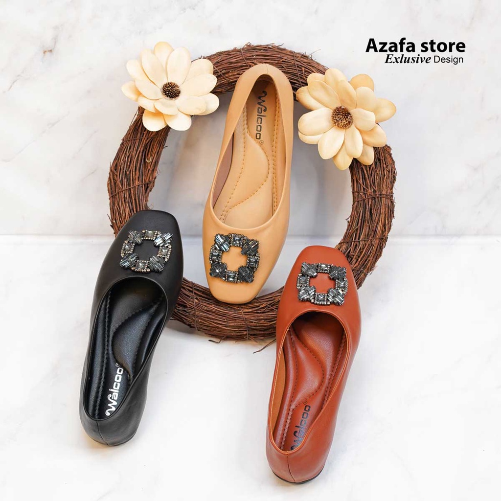 Walcoo Sepatu Flatshoes Wanita DOLVINA