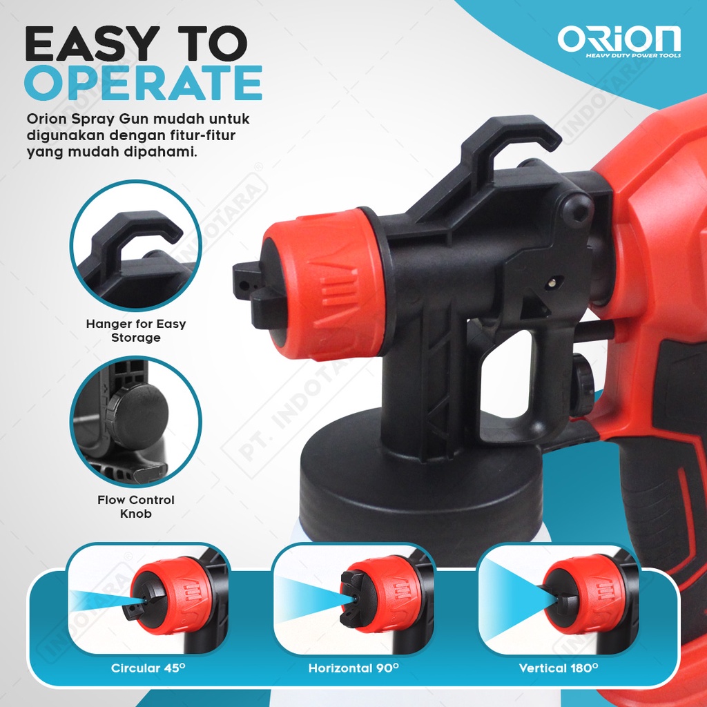 Alat Semprot Cat 400W Electric Spray Gun - Orion ESG-CX49-380