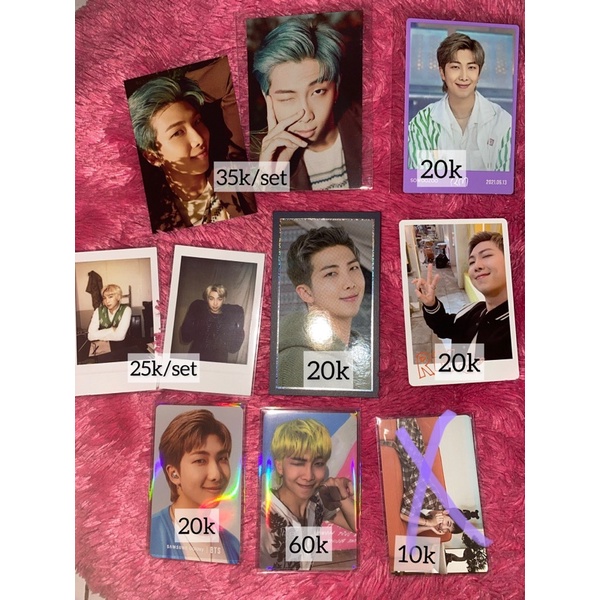 namjoon pc mpc swz ptd hybe insight polaroid samsung ld butter message