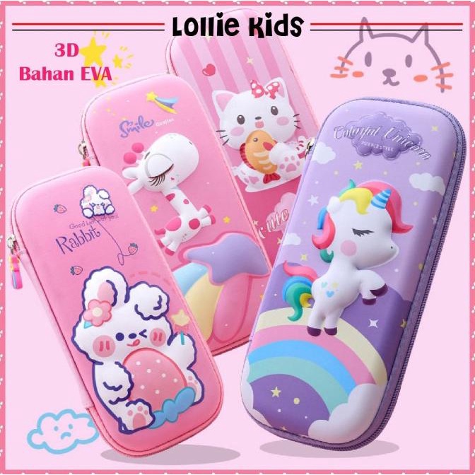 

HOT PROMO KOTAK PENSIL TEMPAT PENSIL ANAK SMIGGLE LOOKALIKE 3D HARDCASE