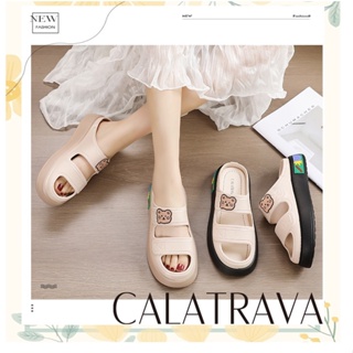 Image of Sandal Sepatu Wanita Calatrava | Sandal Wanita Mules | Sandal Sepatu Selop | 029-CL5