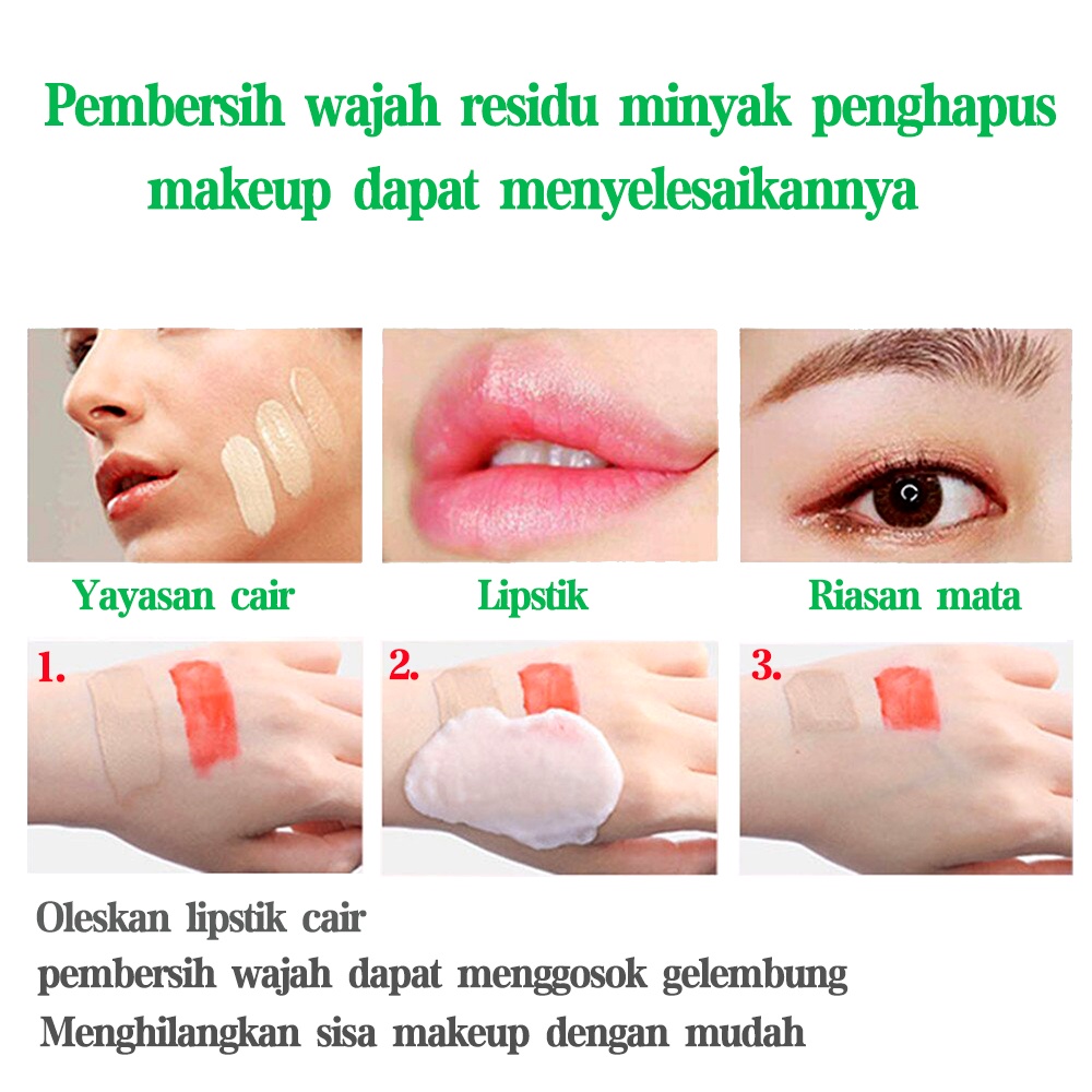 pembersih wajah Sabun pemutih wajah exfoliating Pembersih muka 150g face cleanser Moisturizing exfoliating face whitening oil control Deep cleansing