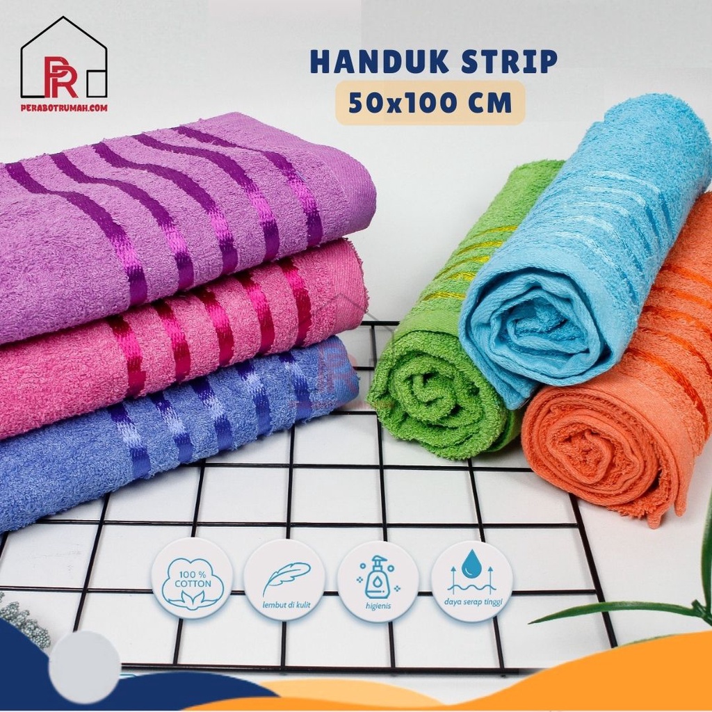 Handuk Mandi Ukuran 50 x 100 cm - LB / Handuk Travel Dewasa Lebar / Handuk Olahraga