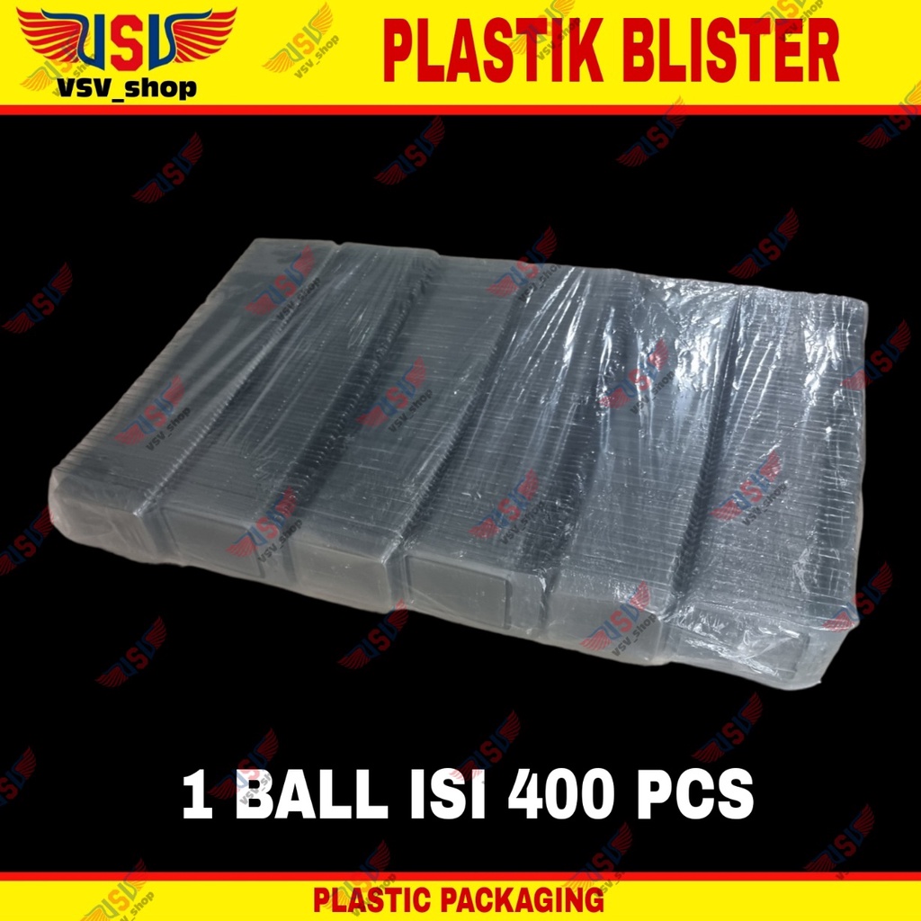 Plastik Packing Blister Kemasan Plastik Paking Blister Self Lock 8.5x6x1.5 Cm