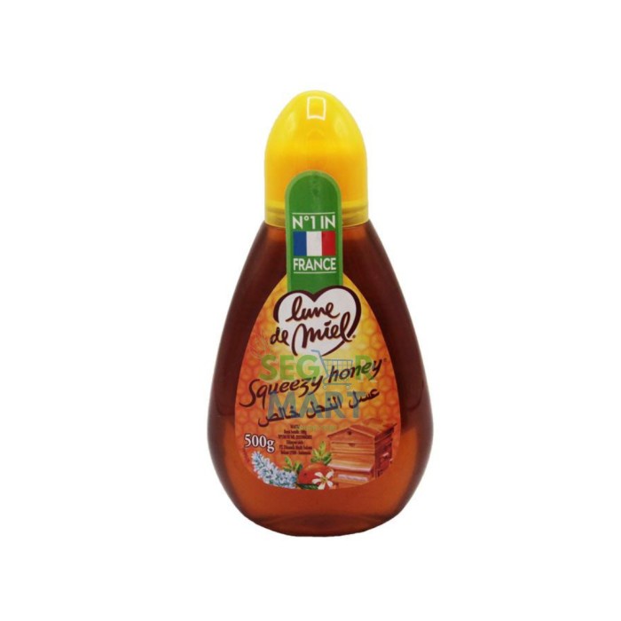 

LUNE DE MIEL SQUEEZY HONEY 500GR - MADU