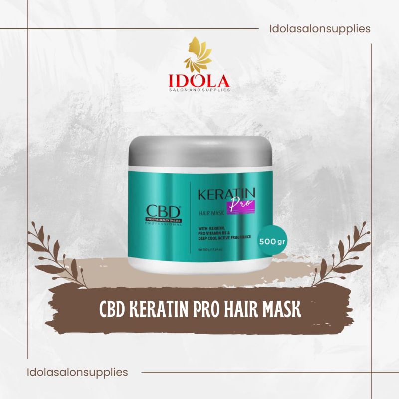 Jual CBD Keratin Pro Daily Hair Mask 500g | Shopee Indonesia