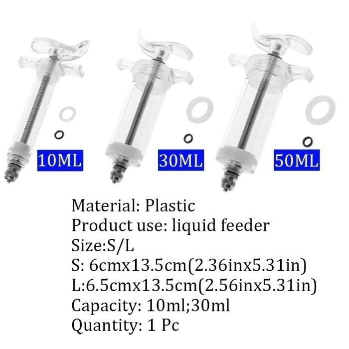 Alat Suntik Spuit Syringe Suntikan Tabung Mika Sapi Babi Kambing Kuda