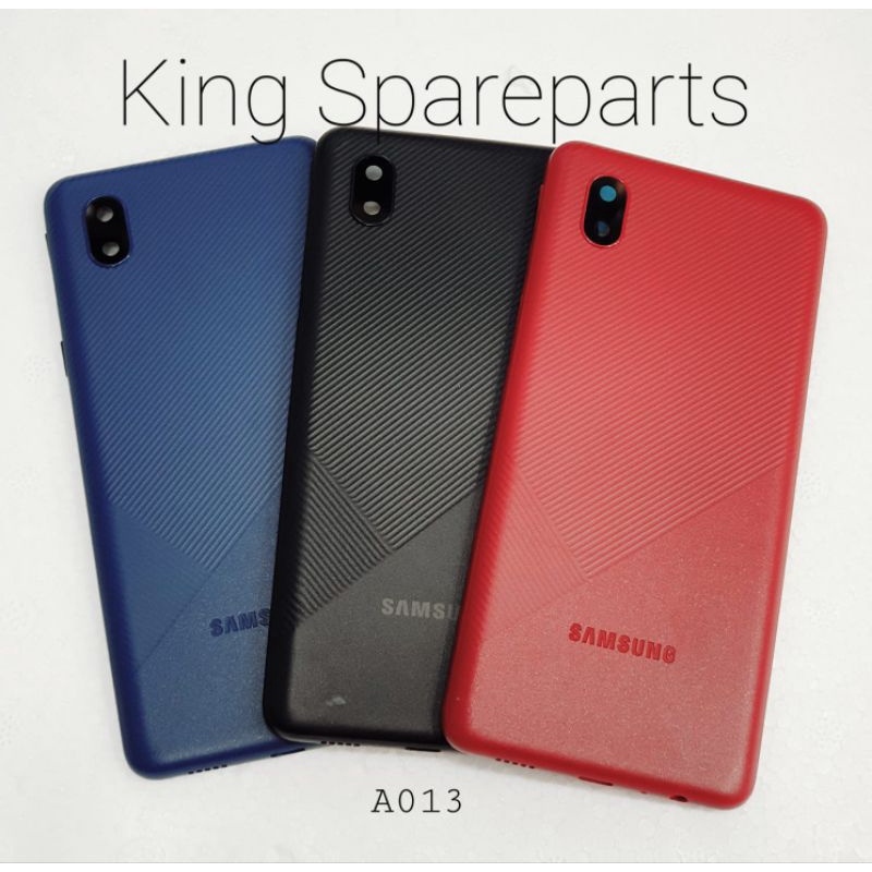BACKDOOR BACKCOVER TUTUP BELAKANG CASING SAMSUNG GALAXY A01 CORE A013 ORIGINAL