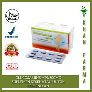 Jual Glucosamine Mpl Medikon Mg Vitamin Sendi Nyeri Sendi Strip Isi Tablet Shopee