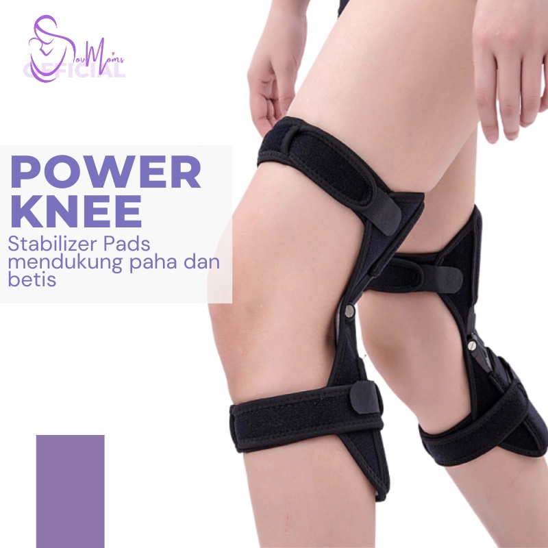 Alat Terapi Power Knee Pad Deker Lutut Perawatan Diri Pelindung Lutut