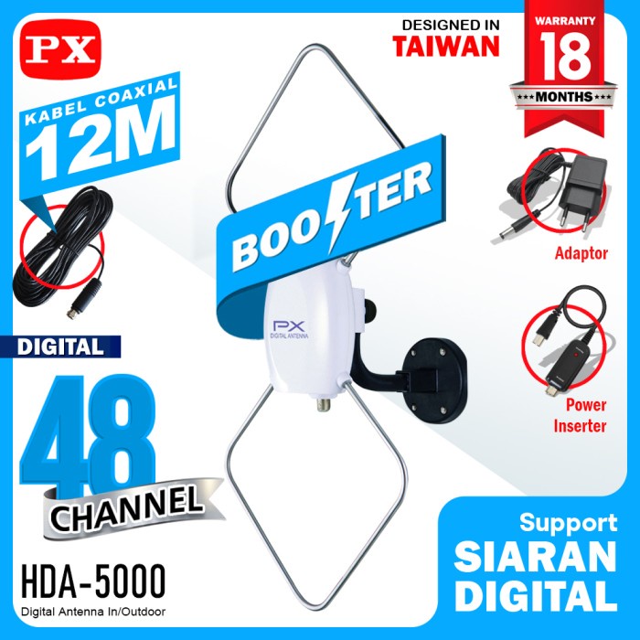 Antena Digital TV Outdoor PX HDA-5000