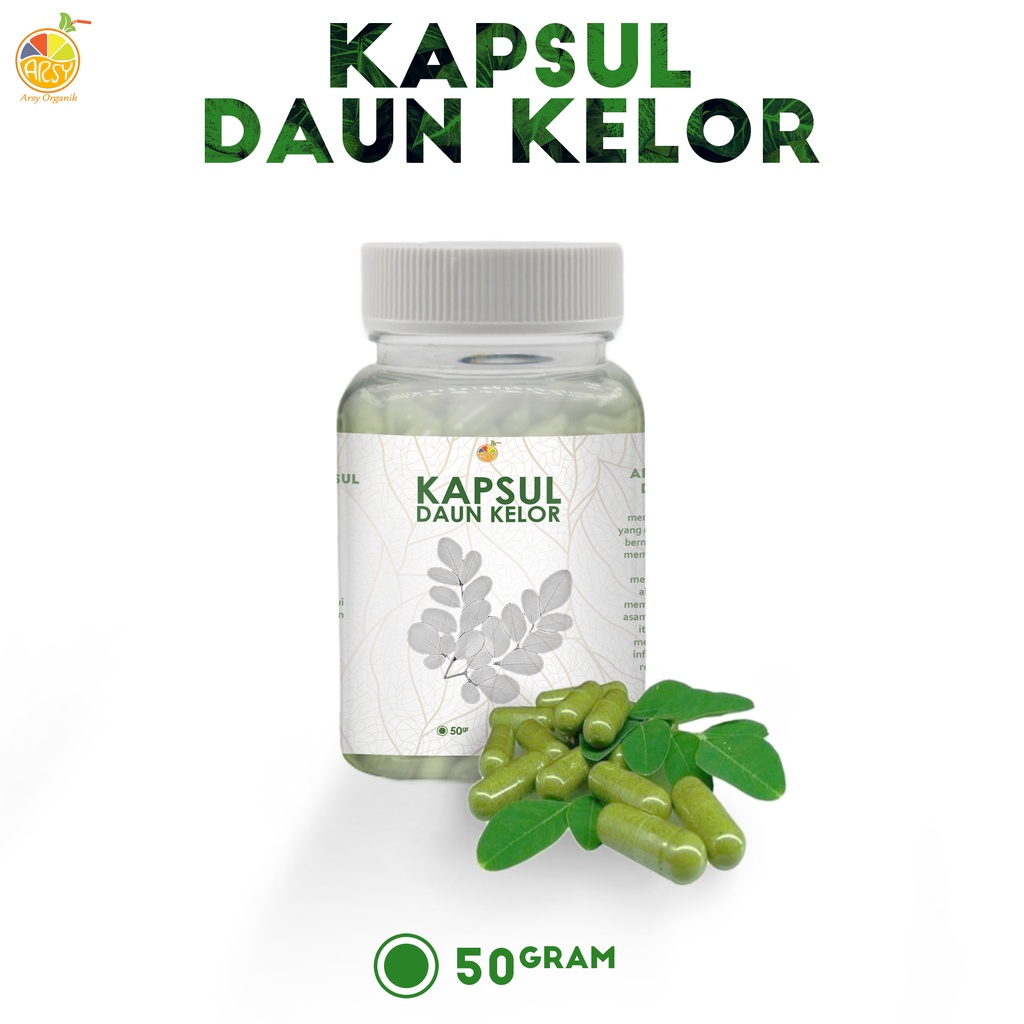 Kapsul Daun Kelor Arsy Organik