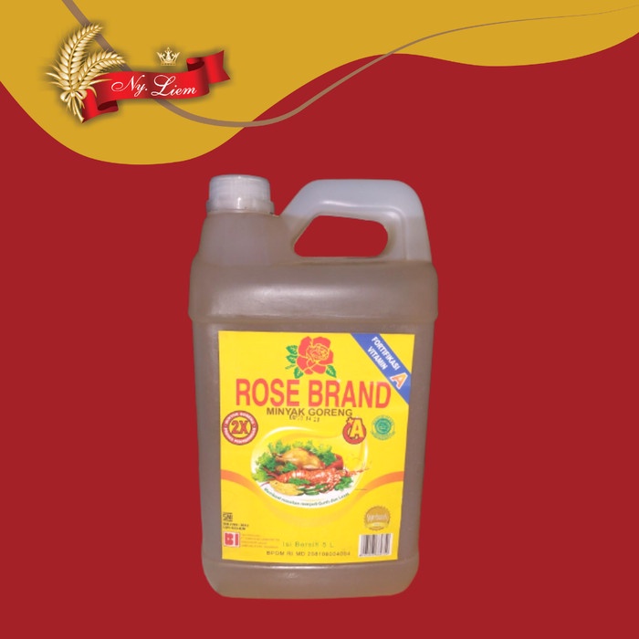 

ROSE BRAND Minyak Goreng dengan Vitamin A 5 liter