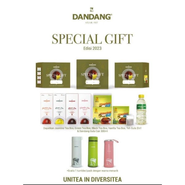 

Special gift Teh Dandang