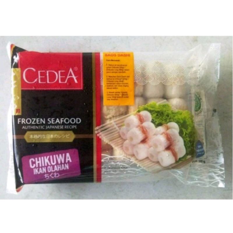 

Cedea Chikuwa bentuk jamur 500g