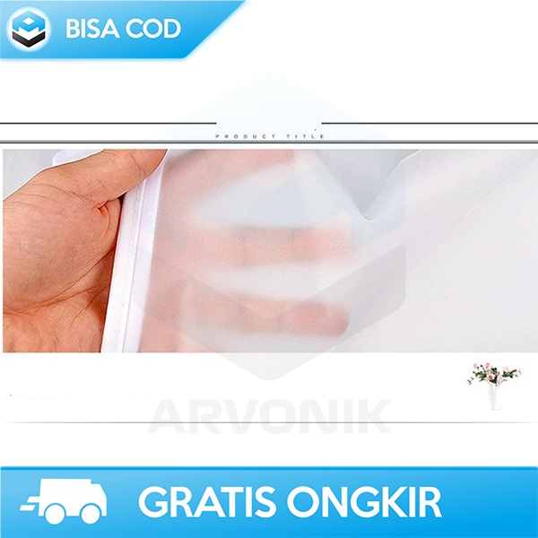 COVER PELINDUNG BAJU ANTI DEBU CLOTH ORGANIZER DUST PROOF PLASTIK PEVA
