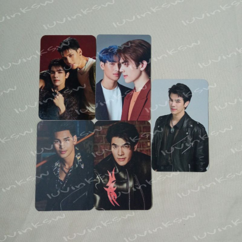 (READY) KINNPORSCHE MILEAPO KAZZ FARGER PET HIPSTER KPWT WORLD TOUR PHOTOCARD