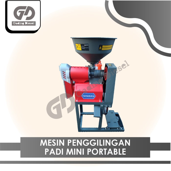 MESIN PENGGILING PADI MINI PORTABLE