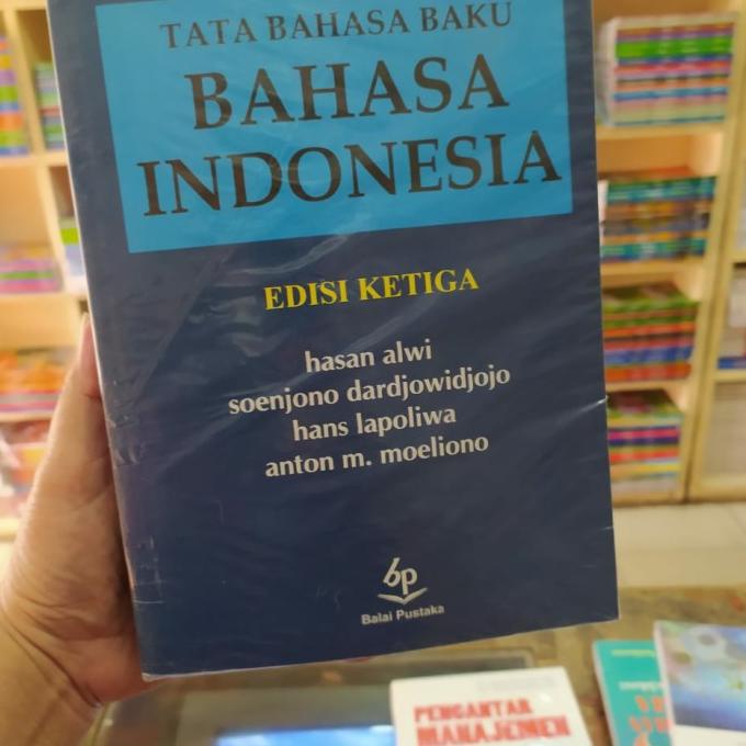 

Buku Tata Bahasa Baku Bahasa Indonesia Edisi ke-3 ori Hasan alwi, dkk