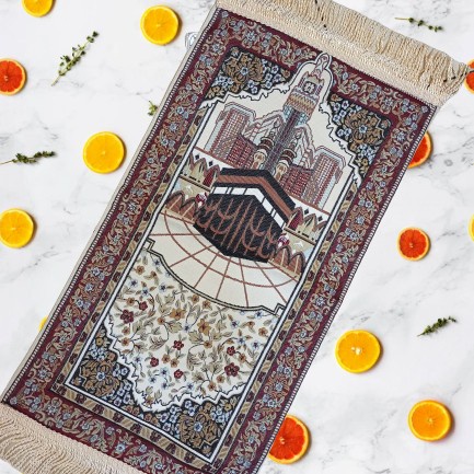 Sajadah sajadah turki / sajadah muka / sajadah mini full bordir kepang super(L4A2) Sajadah Turkey Sa