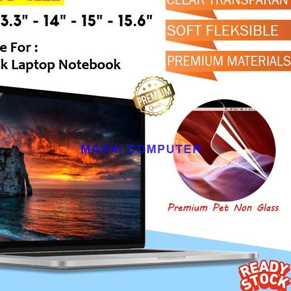 ☻ Screen Guard Laptop 13 14 15 inch Anti Gores Protector Layar Antigores Asus Acer Lenovo Macbook dl